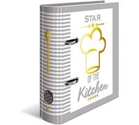 Herma Classeur à anneaux Star de la cuisine DINA5 15416 pour recettes Multicolore