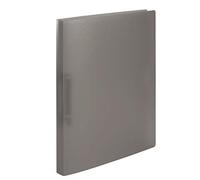Herma Classeur à 2 anneaux A4 – souple en plastique translucide gris, dos 25 mm, avec compresseur