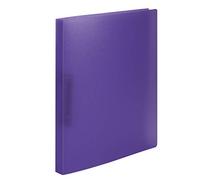 HERMA Classeurs á 2 anneaux A4 Translucide Violet, dos de 25 mm, Classeur souple en plastique, Avec compresseur