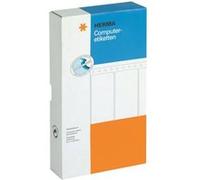 HERMA Computer labels - Papier - mat - auto-adhésif permanent - perforé - blanc - 147.32 x 99.2 mm 1000 étiquette(s) étiquettes de pliage continu Blanc G