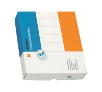 Computer labels - Papier - mat - auto-adhésif permanent - perforé - blanc - 81.28 x 35.7 mm 16000 étiquette(s) (4 feuille(s) x 4000) étiquettes de