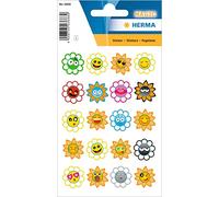 HERMA Crazy Suns 3668 Lot de 20 autocollants permanents en plastique