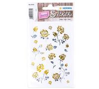 HERMA Creativ 15531 Lot de 15 autocollants autocollants autocollants brillants pour filles et garçons Doré/argenté