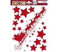 HERMA décor de fenêtre Noël "Traîneau" 210 x 297 mm