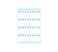 HERMA Deep-freeze - Papier - auto-adhésif - blanc - 26 x 40 mm 56 étiquette(s) (7 feuille(s) x 8) étiquettes
