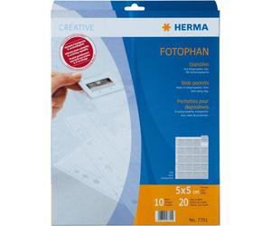 Herma Dia show bag transparent/mat 5x5 10 pcs.