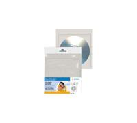 HERMA - Enveloppe CD/DVD - capacité : 1 CD/DVD - transparent (pack de 10)