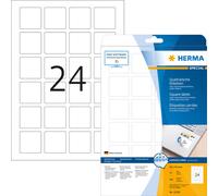 Herma 10108 Étiquettes carrées movables/amovibles 40 x 40 A4 600 pièces Blanc