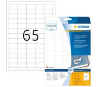 Herma 4212 Étiquettes movables/amovibles 38,1 x 21,2 A4 Blanc