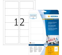 HERMA Etiketten A4 weiß 88,9x46,6 mm ablösbar Papier 300 St.