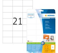 HERMA Etiketten Premium A4 weiß 70x42,3 mm Papier 210 St.