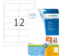 HERMA Etiketten Premium A4 weiß 97x42,3 mm Papier 120 St.