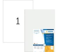 Herma Étiquette autocollante 9544 Rectangle blanc 297 × 420 mm 40 pièces