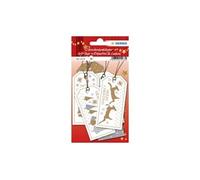 HERMA Décoration de Noël 3D ronde, dorée