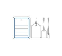 HERMA - étiquette pour marchandises, 42 x 60 mm, en carton sans fil contenu: 1000 pièces -6810