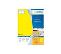 Herma Étiquettes universelles SPECIAL – 199,6 x 143,5 mm – 200 jaunes (100 feuilles A4)
