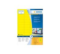 herma herma etiquette universelle special, 45,7 x 21,2 mm, jaune noir G