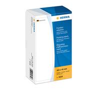 Herma Etiquettes à Affranchir 163 X 45Mm Doubles Blanches 500 Sur 250 Feuilles