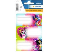 HERMA Étiquettes autocollantes pour livre musical pour enfants, avec motif de musique, étiquettes nominatives autocollantes pour école, livre, cahier, bouteille d'eau