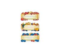 Herma - etiquettes de cuisine corbeille de fruits, 76 x 35mm, 4x3 etiq. 3604 G