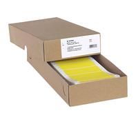 HERMA Computer labels - Papier - mat - auto-adhésif permanent - perforé - jaune - 88.9 x 35.7 mm 2000 étiquette(s) étiquettes de pliage continu G