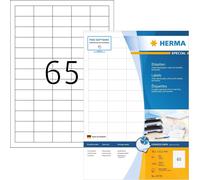HERMA étiquettes jet d'encre 210 x 297 mm blanc 80 étiquettes