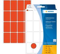 HERMA étiquettes multi-usages 25 x 40 mm rouge 512 étiquettes