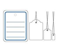 HERMA Strung marking tags - Étiquettes pour badges - blanc - 15 x 24 mm 1000 étiquette(s)
