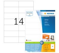 HERMA étiquettes SuperPrint, 105 x 42,3mm, sans bord, blanc