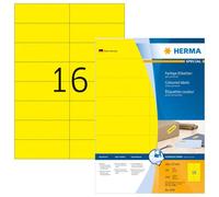 HERMA Étiquettes universelles SPECIAL 105 x 37 mm jaune 1 600 étiquettes