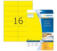 HERMA Étiquettes universelles SPECIAL 105 x 37 mm jaune 480 étiquettes