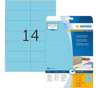 HERMA Étiquettes universelles SPECIAL 105 x 42,3 mm bleu 280 étiquettes