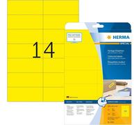 HERMA Étiquettes universelles SPECIAL 105 x 42,3 mm jaune 280 étiquettes