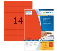 HERMA Étiquettes universelles SPECIAL 105 x 42,3 mm rouge 1 400 étiquettes