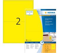 HERMA Étiquettes universelles SPECIAL 199,6 x 143,5 mm jaune 200 étiquettes