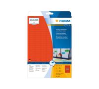 HERMA Étiquettes universelles SPECIAL 25,4 x 10 mm rouge 3 780 étiquettes