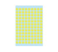 Herma Etui De 540 Étiquettes Multi-Usages Diamètre 8 Mm Jaune Fluo