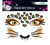 Herma face art sticker leopard - par 1 - stickers pour le visage, herma 15303 G