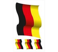 Herma fensterbild xl deutschlandfahne 3187 G