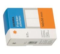 HERMA Franking labels - Auto-adhésif - blanc - 50 x 140 mm 500 étiquette(s) (250 feuille(s) x 2) étiquettes