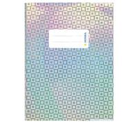 Herma Heftumschlag Glamour Silber Kunststoff Din A5