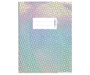 Herma Heftumschlag Glamour Silber Kunststoff Din A5