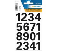 Herma - Herma 4168 25mm étiquette numéros 0-9 noir | blister de 2 feuilles | 10 pièces