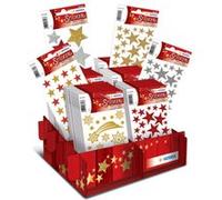 herma herma autocallants de noel magic étoiles paillettées, noir Noir G