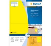 HERMA Étiquettes universelles SPECIAL 199,6 x 143,5 mm jaune 200 étiquettes