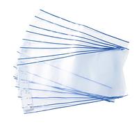 HERMA Hermäx Classic 7195 Lot de 10 couvertures de livres, 19,5 x 38 cm, avec étiquette d'identification et protection des bords, en film polypropylène facile à nettoyer, transparentes