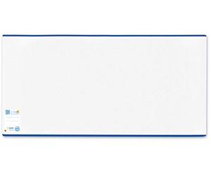 HERMA HERMÄX Classic 7236 Protège-livre avec étiquette et protection des bords en film polypropylène facile à nettoyer Transparent 23,5 x 52 cm