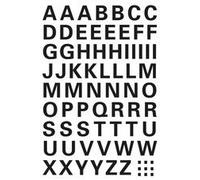 HERMA lettres autocollantes A-N, 33 mm, film transparent