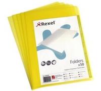 HERMA - Lot de 10 - Jaquette pour livres Rex, (H)235 x (L)440 mm, transparent bordure rouge G