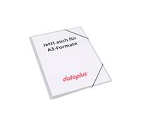 HERMA - Lot de 10 - Jaquette pour livres Rex, (H)285 x (L)540 mm, transparent bordure rouge